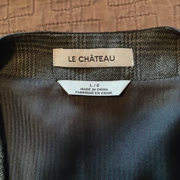 Le Chateau gray Dress Jacket for men size Large. - Picture 7 of 10